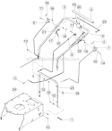 Part Location Diagram of 76691-00 Bear Cat Left rear wheel